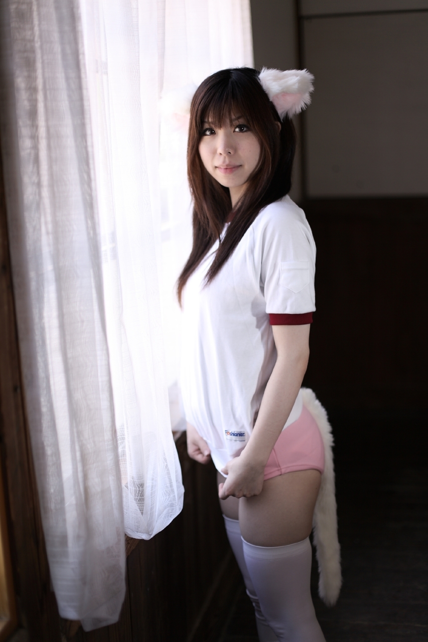 [Cosplay] 2013.04.05 Neko  School Girl - 2 Cosplayers